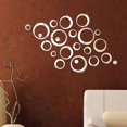 thumbnail image 2 of Circles Mirror Style Removable Decal Vinyl Art Wall Sticker Home Decor, 2 of 3