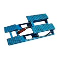 thumbnail image 4 of Milaget Car Lift Model Maintenance Tool 1:64 Scale Decorative Pretend Play Toy Realistic blue Old, 4 of 8