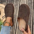 thumbnail image 2 of Loafers for Women, Soft-Soled Casual Shoes with Metal Buckle, Versatile Spring Style for Daily Wear, 2 of 9