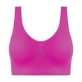 thumbnail image 4 of AherBiu 2pc Plus Size Sports Bras for Women Large Bust High Support Padded Bralettes Seamless Workout Underwear, 4 of 7