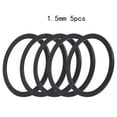 thumbnail image 1 of GLFILL 5 Pcs Rondelles d'Axe de Vélo 1-3MM Entretoise de Moyeu de Roue Libre en Alliage d'Aluminium Joints de Boîtier de Pédalier Accessoires de Vélo 1.5mm Noir, 1 of 1