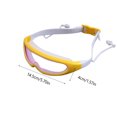 thumbnail image 2 of IROINID Lunettes de Natation Imperméables et Antibuée pour Enfants avec Bouchons d'Oreilles Monobloc, 2 of 2