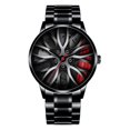 thumbnail image 3 of Montre Homme Mode Horloge Acier Inoxydable Décontractée Habillée Poignet Cristal Bijoux, 3 of 9