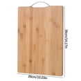 thumbnail image 1 of Cutting Boards for Kitchen,Thickened Solid Wood Cutting Board for Kitchen - Large Chopping Block for Meat Fruit and Vegetables, 1 of 2