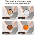 thumbnail image 3 of SNNROO self stirring coffee mug，magnetic stirring coffee mug self heating coffee mug Rechargeable Automatic Stirring Coffee Mug Office Reusable Coffee Mug Rechargeable Self Stirring Cof, 3 of 8