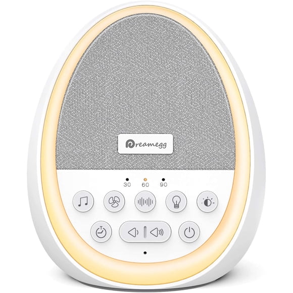 Dreamegg Sound Machine for Baby Kid 14 Non-Looping Sounds, Night Light