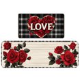 thumbnail image 3 of Products category Carpet Kitchen Carpet and Mat Set for Home Winter Floor Mat 2 Piece Kitchen Decorative Floor Covering, 3 of 4
