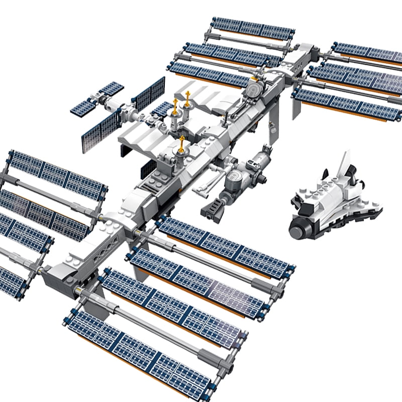 Ideas 21321 International Space Station Building Blocks Model Building Kit Adult Set Bricks Moc Toys For Boys Birthday Gift DIY