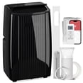 thumbnail image 1 of HOMCOM 14000 BTU AC Unit, Portable Air Conditioner with WiFi Control, Black, 1 of 10