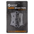 thumbnail image 1 of Niche Rear Brake Pad for Harley-Davidson Street Glide Semi-Metallic Motorcycle 519-KPA2468D, 1 of 5
