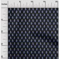 thumbnail image 1 of oneOone Polyester Lycra Black Fabric Robot Cartoon Sewing Craft Projects Fabric Prints By Yard 56 Inch Wide, 1 of 1