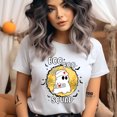 thumbnail image 2 of Boo Boo Squad Nurse T-Shirt | Cute Ghost Medical Graphic Tee, White, Size S, 2 of 6