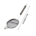 thumbnail image 3 of Stainless Steel Filter Screen Fine Household Juicer Filter Screen Kitchen Spoon, 3 of 6