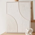 thumbnail image 2 of Bouclair White Abstract Knotted Ceramic Decorative Object, 2 of 10