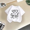 thumbnail image 5 of JAKANYQ T-shirts Graphiques Mignons pour Filles, Col Rond, Manches Courtes, Été, Décontracté, Blanc, 3-4 Ans, 5 of 5