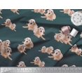 thumbnail image 3 of Soimoi Cotton Duck Fabric Golden Retriever Dog Printed Fabric 1 Yard 42 Inch Wide, 3 of 3