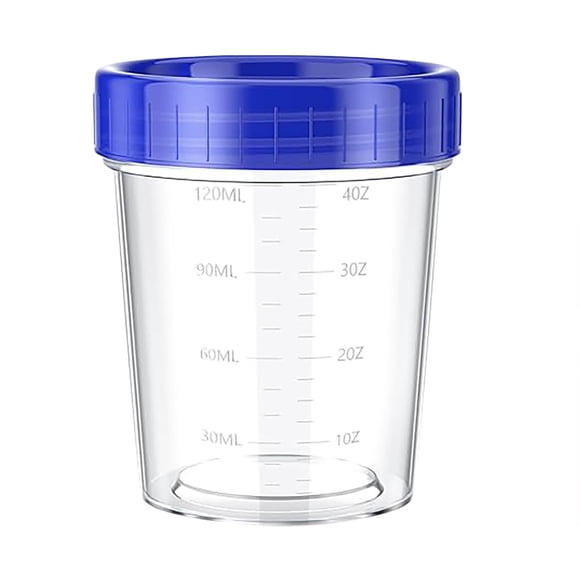 120ml Measuring Cup with Lid Leak Proof Seasoning Container Reusable and Stackable Dipping Container