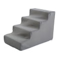 thumbnail image 4 of Dog Stairs Pet Steps Ramp Puppy Stairs Convenient Cat Stairs Dog Steps Removable 4 Steps Grey, 4 of 9