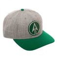 thumbnail image 2 of DC Comics Green Arrow Chapeau Snapback Bill Pré-Curvé Chrome Weld, 2 of 6