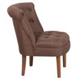 thumbnail image 2 of HERCULES Kenley Series Black Fabric Tufted Chair, 2 of 4
