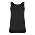thumbnail image 3 of DPTALR Camisoles pour Femmes Unies Aguichant Sans Manches à Col Rond, Ajourées, Tube Plissé, Hauts Débardeurs Blouses, 3 of 6