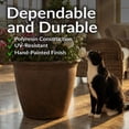 thumbnail image 3 of Sunnydaze Jardinière d'Extérieur à Double Paroi Résistante aux Intempéries en Anjelica - 20 Pouces - Fini Sable, 3 of 10