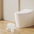 thumbnail image 4 of MOVTOTOP Hemoton Transparent 1 Set Anti Slip Shower Foot Stool Plastic Bathroom Stool Shower Chair Reusable Bath Seat for Bathing, 4 of 8