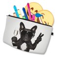 thumbnail image 3 of Cosmetic Bag Cartoon Printing Polyester Makeup Bag Toiletry Bag Cosmetic Pouch, 3 of 5
