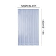 thumbnail image 3 of Birdeem Sheer Curtains, Gauze Semi Sheer Window Drapes with Rod Pocket Design, Light Filtering Panel for Privacy, 100x130 Inch Solid Color Curtains for Living Room Bedroom, 3 of 9