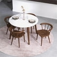 thumbnail image 2 of Elvira Table et Chaises de Cuisine Mi-Siècle Modernes pour 4, 2 of 5