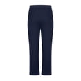 thumbnail image 4 of LIBRCLO Mens Sweatpants with Pockets Athletic Workout Sweat Pants Running Joggers Sweatpants Open Bottom, Navy L, 4 of 5