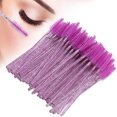 thumbnail image 4 of Flexible Spiral Structure Disposable Eyelash Brush, Disposable Eyebrow Brush, Salon Home For Makeup Practice Purple, 4 of 8