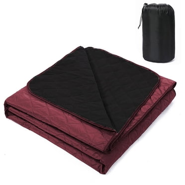 Aursykel Picnic Blanket Outdoor Camping Waterproof Portable Foldable Multipurpose Mat for Beach Home Pet Travel Lightweight Long Lasting Easy Carry Warm Relaxation 78.7x57.1in