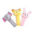 thumbnail image 2 of 1pcs Dog Cat Plush Squeak Sound Dog Toys Funny Fleece Durability Chew Molar Toy Fit for Rabbit Cat Elephant, 2 of 5