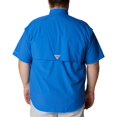 thumbnail image 2 of PFG Bahama II Short Sleeve Shirt, 3X, Vivid Blue, 2 of 8