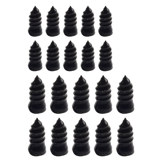 Ensemble de 20 Pcs de Clous de Réparation pour Pneus sous Vide de Voiture, Clous de Vis en Caoutchouc, Outil Rapide