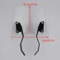 thumbnail image 2 of Windshield WindScreen fit for HONDA Rebel 250 300 500 CL250 CL300 CL500 23-24, 2 of 12