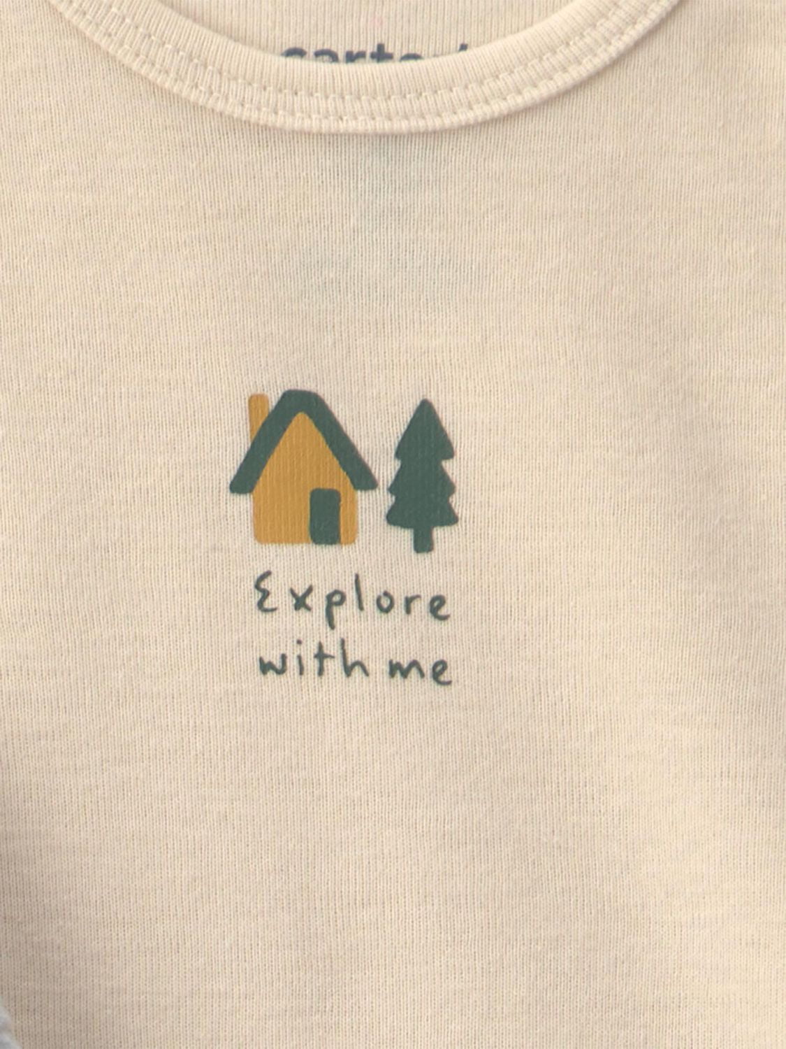 Carter's Child of Mine Baby Boy Landscape 3-Piece Cardigan Set