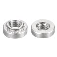 thumbnail image 4 of Unique Bargains Self -Clinching Nuts,#8-32x0.12-Inch Stainless Steel Rivet Nut Round Head Steel Metal Sheet Mounting Fastener 50pcs, 4 of 5