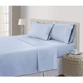 thumbnail image 1 of Alive Pixels 4 Pillow Covers Blue Solid 100 Percent Cotton 4-Pcs Pillowcases 200TC (Standard 20x26, Blue), 1 of 5