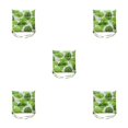 thumbnail image 2 of Wweixi Cushion Pad For Square Chair - Soft And Comfortable Wide Range Of Uses Square Chair Cushion Turtle backed Bamboo 5Set, 2 of 6