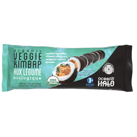 Ocean's Halo Organic Veggie Kimbap, 230 g