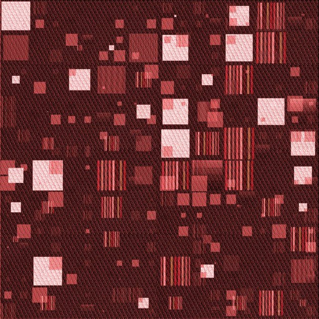 Ahgly Company Tapis d'Intérieur Lavable en Machine Carré Rouge Châtaigne Transitionnel, 5 Pieds Carré