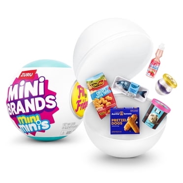 Mini Brands Fill the Fridge Mini Series 1 Capsule by ZURU - Surprise Unbox Collectible Toy for Kids Ages 8+