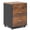 Brun, variante sur Soges Classeur Mobile à 3 Tiroirs, Classeur Roulant, Armoire de Bureau Moderne avec Serrure et Roulettes, Noir