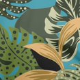 thumbnail image 1 of oneOone Polyester Spandex Dark Teal Green Fabric Ocean Underwater Life Craft Projects Decor Fabric Printed By The Yard 56 Inch Wide, 1 of 4