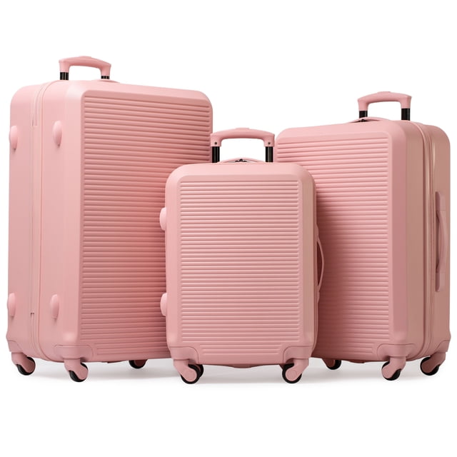 Jetstream® 3-Piece Hardside Luggage Set – 28", 24" Spinner Suitcases and & 20" Carry-On Luggage