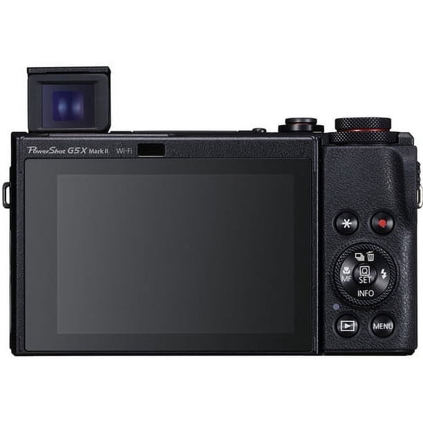 Canon PowerShot G5 X Mark II Digital Camera (3070C001) + 2 x 64GB