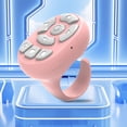 thumbnail image 1 of Meitianfacai Fingertip Wireless Bluetooth Remote Control Fingertip Wireless Bluetooth Remote Control Short Video Like Remote Control Lazy Selfie Taker Ebook Page Turner, Pink, 1 of 6