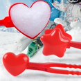 thumbnail image 1 of Heart Shaped Snowball Maker Clip Winter Sand Ball Mold Plastic Clamp Toy 2021, 1 of 6